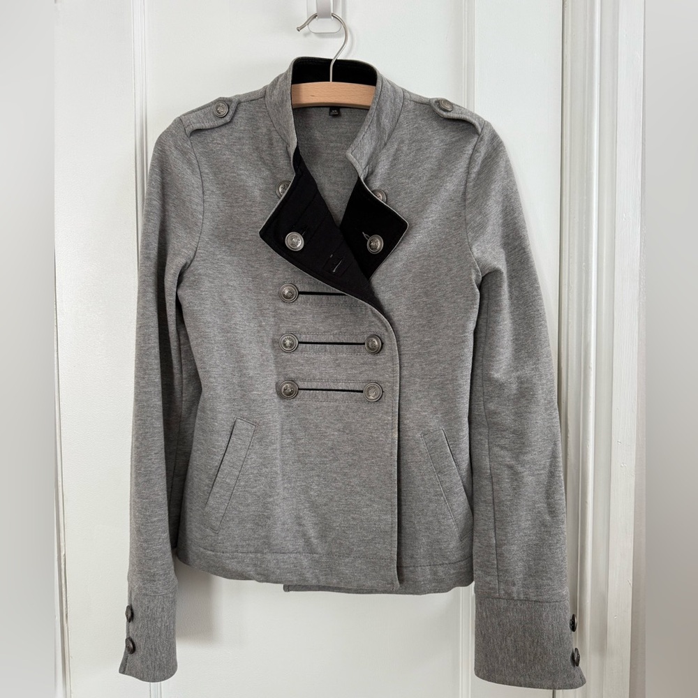 Express military jacket in gray size XS